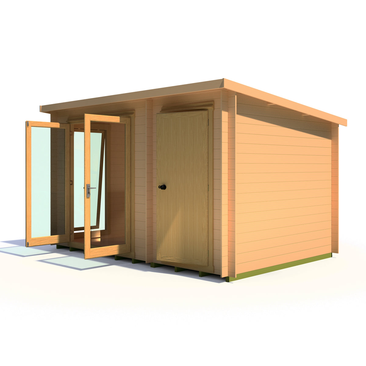 Shire Walsoken 8x12 19mm Log Cabin