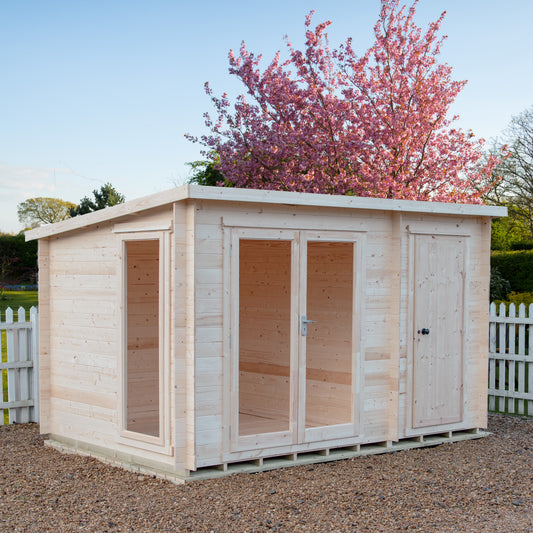 Shire Walsoken 8x12 19mm Log Cabin