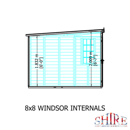 Shire Windsor 8x8 Shiplap