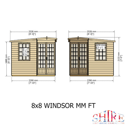 Shire Windsor 8x8 Shiplap