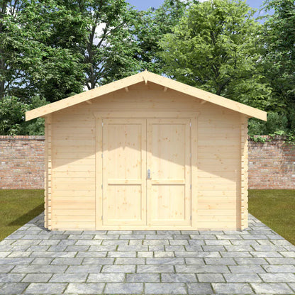 14x14 Marlborough 44mm Log Cabin