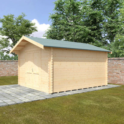 14x14 Marlborough 44mm Log Cabin