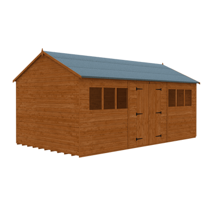 18x10 Workman Apex Shed