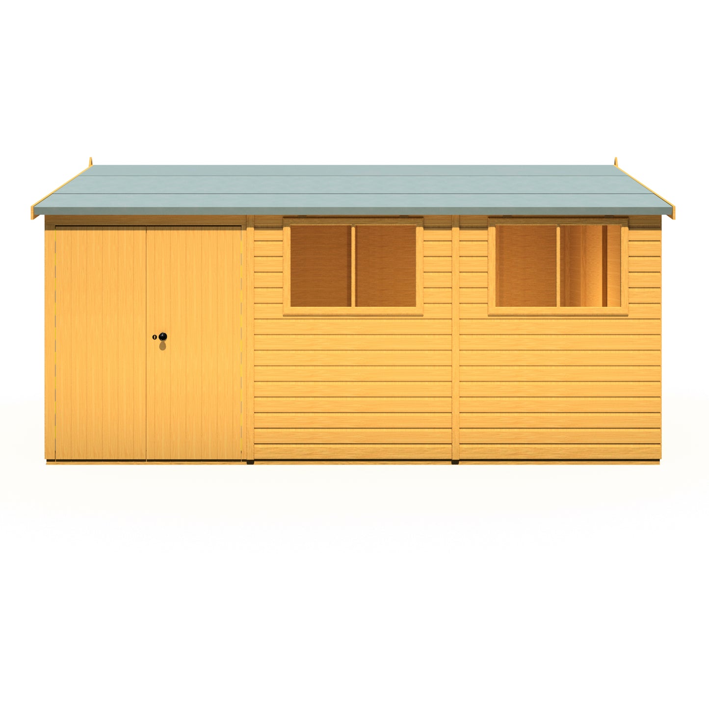 Shire Atlas 10x15Double Door Loglap Reverse Apex