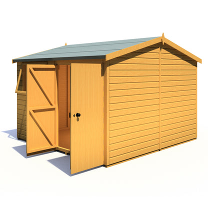 Shire Atlas 10x10 	Double Door Loglap Reverse Apex