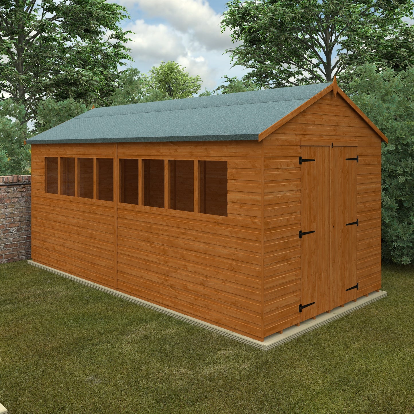 16x8 Workshop Shed
