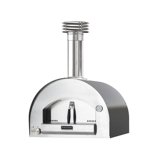 Fontana Margherita Anthracite Build In Gas Pizza Oven