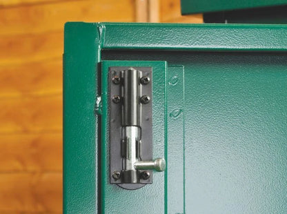 Asgard Metal Shed 7ft x 11ft (The Gladiator P1) - Police Preferred Specification