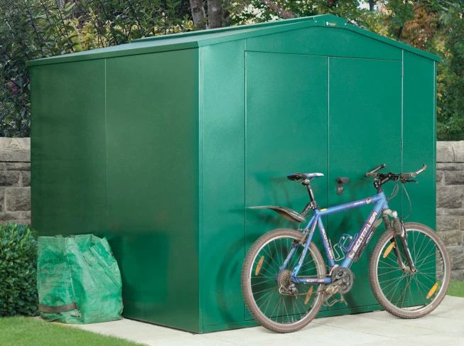 Asgard Metal Shed 7ft x 7ft (The Gladiator) - Police Preferred Specification