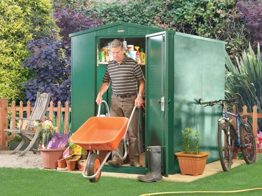 Asgard Metal Shed 5ft x 7ft (Flexistore 1522) - 3 Point Locking