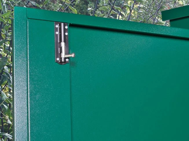 Asgard Metal Garden & Bike Shed 7ft x 3ft (The Trojan Plus) - 5 Point Locking