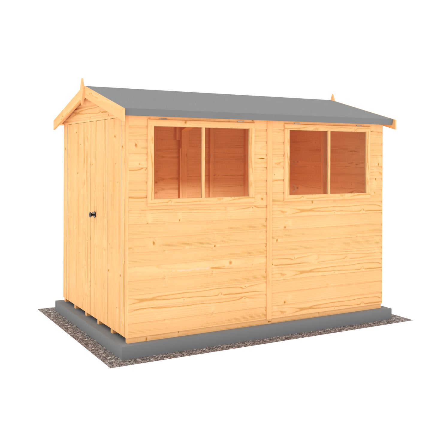 Shire Atlas 9x6 Double Door Shiplap