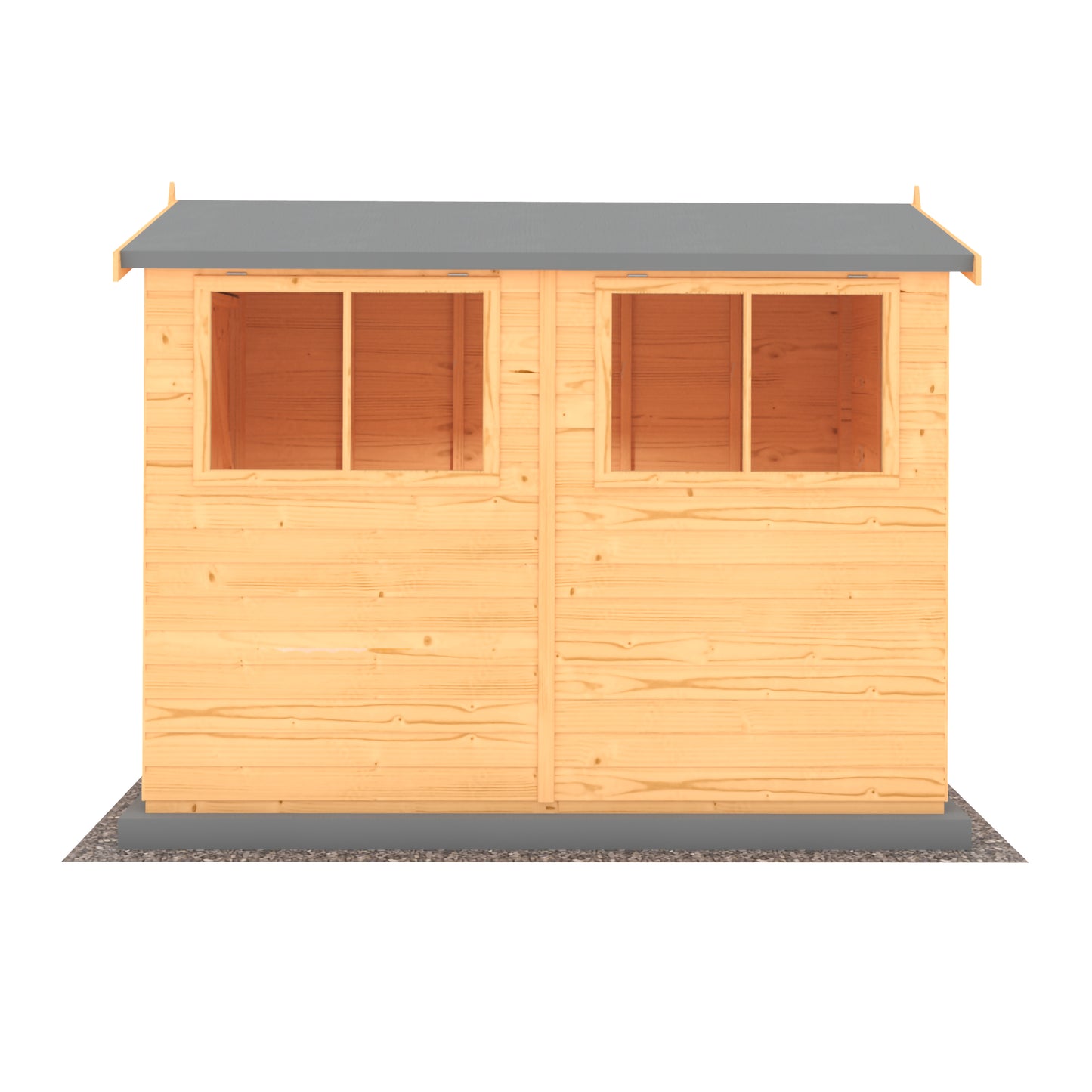 Shire Atlas 9x6 Double Door Shiplap