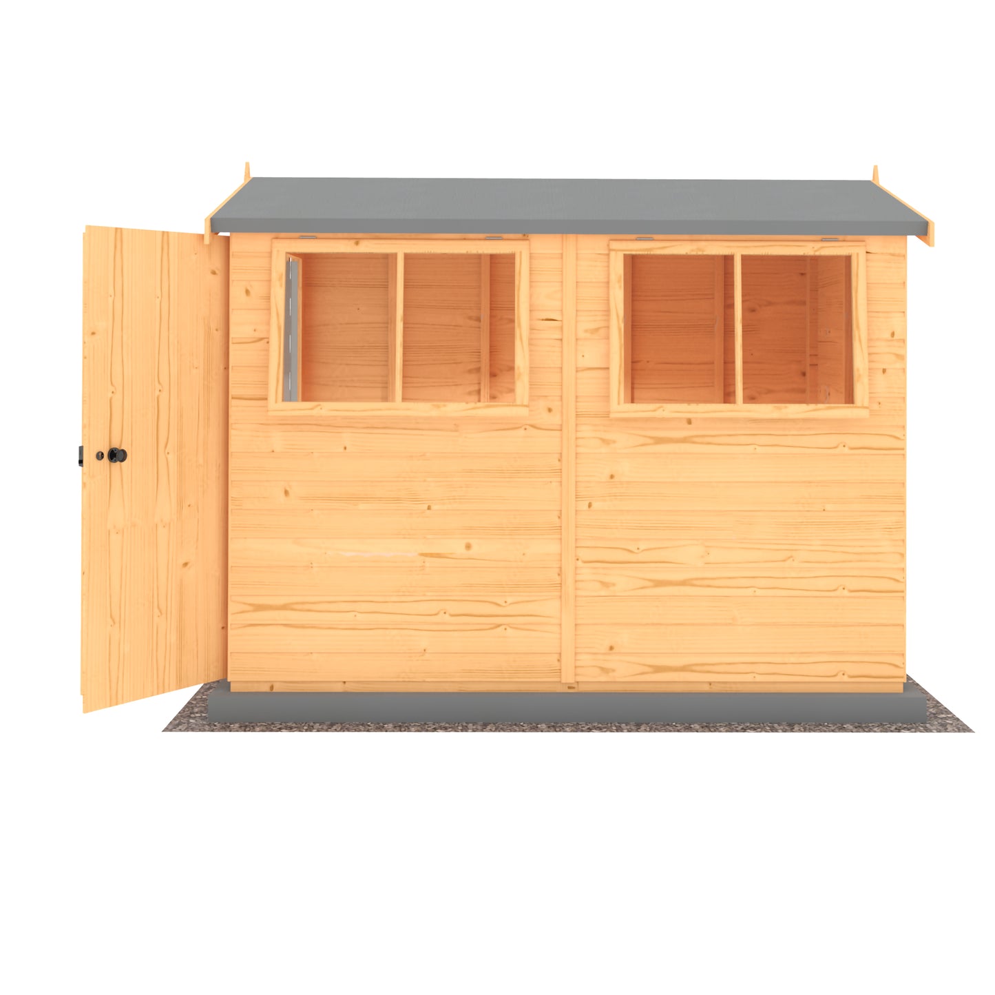 Shire Atlas 9x6 Double Door Shiplap