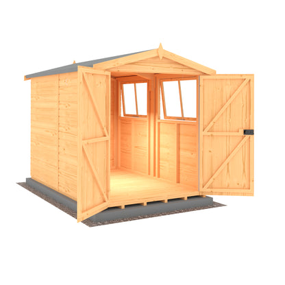 Shire Atlas 9x6 Double Door Shiplap