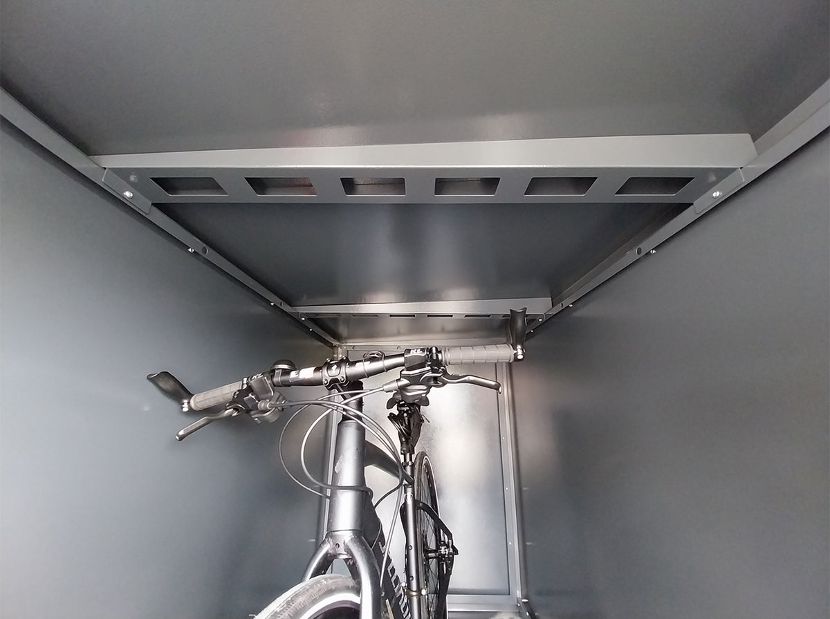 Asgard Cycle Locker two bike storage - detail 3