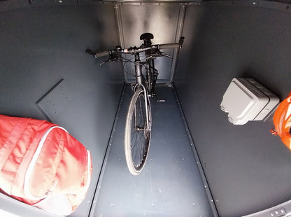 Asgard Cycle Locker two bike storage - detail 5