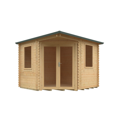 10x10 Bradwell | 28mm logcabin