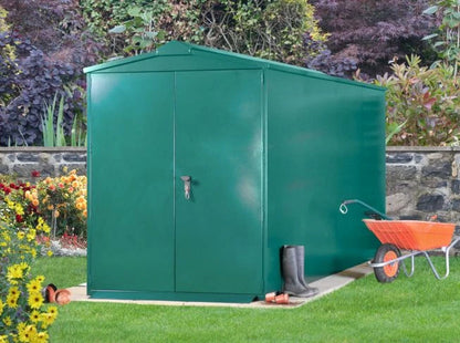 Asgard Metal Shed 5ft x 14ft (The Centurion P2) - Police Preferred Specification