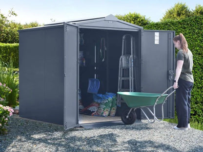 Asgard Metal Shed 5ft x 7ft (The Centurion) - Police Preferred Specification