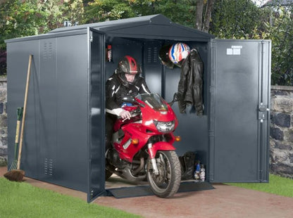 Asgard Motorcycle Storage Shed 5ft x 9ft - Police Preferred Specification