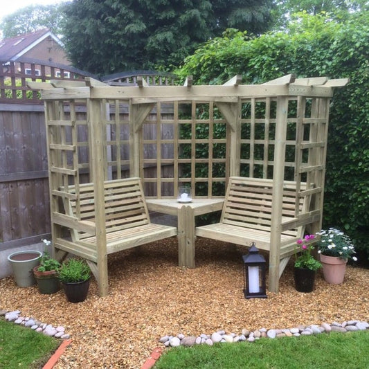 Churnet Valley Clementine Corner Arbour