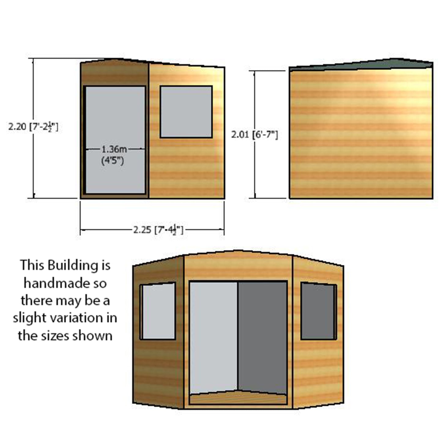 Shire Corner Shed 8 x 8