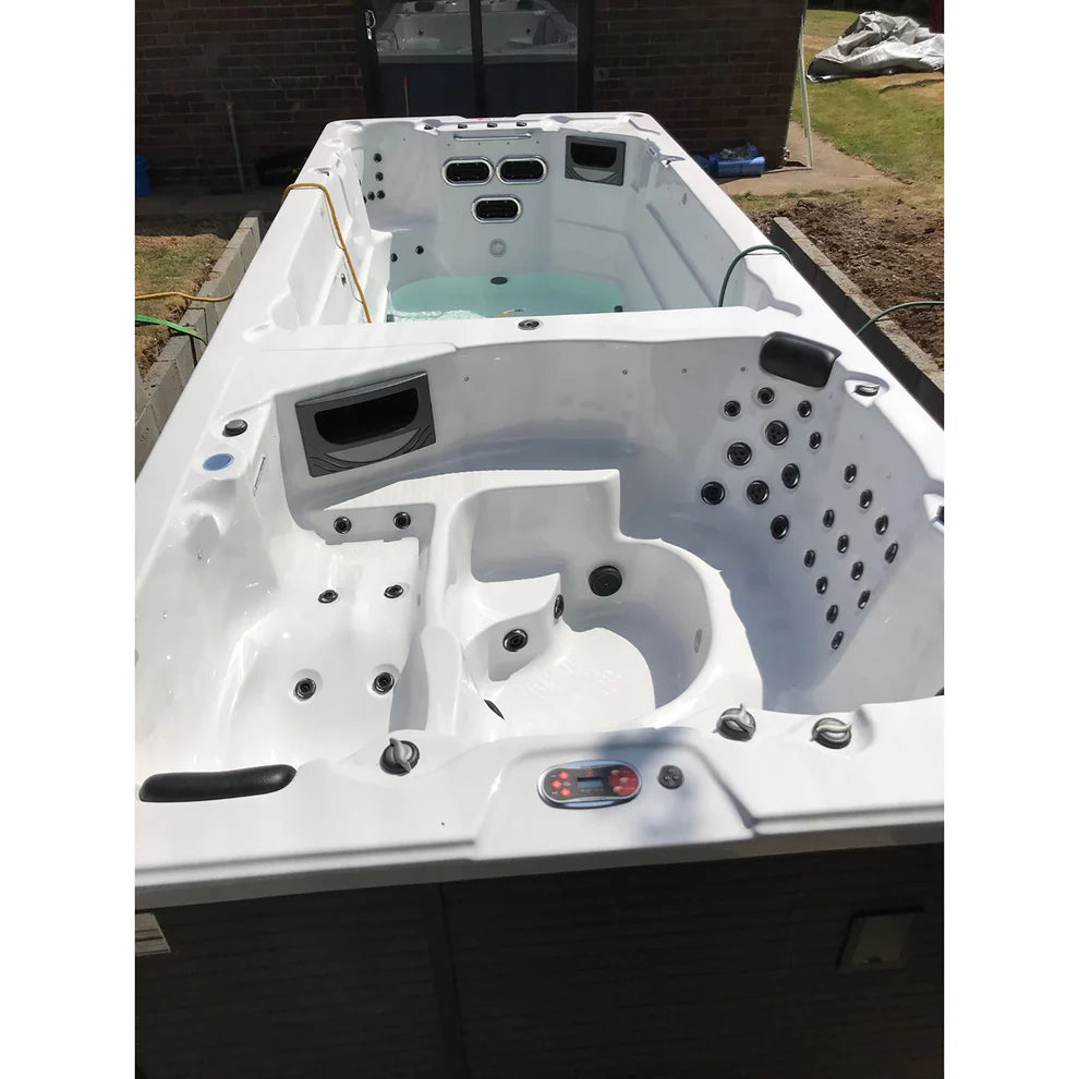 20ft Dual Temperature Swim Spa 15HP-Jet - XSport