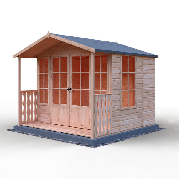Shire Delmora 8x6 Summerhouse with Verandah