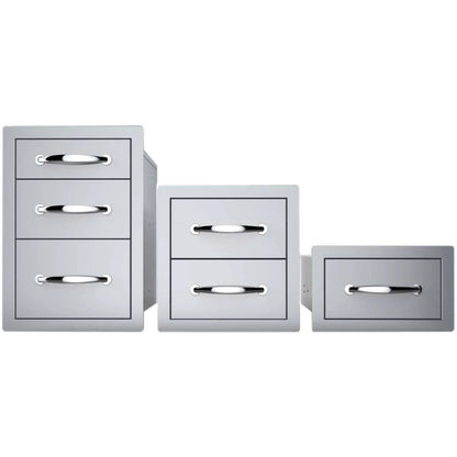 Stainless Steel Outdoor Kitchen Storage Drawer
