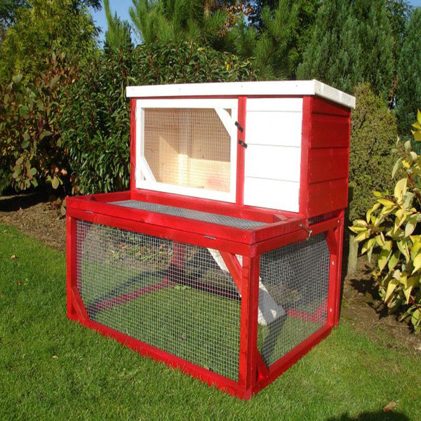 Shire Hutch and Drop Run 1200x400x470mm