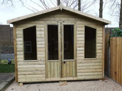Churnet Valley Chatsworth 10X6 Summerhouse (Apex Roof)