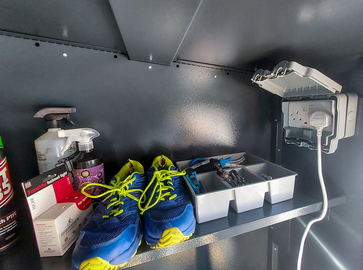 Asgard Annexe E Plus bike store - detail 3