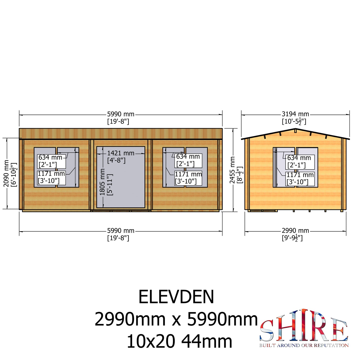 Shire Elveden 10x20