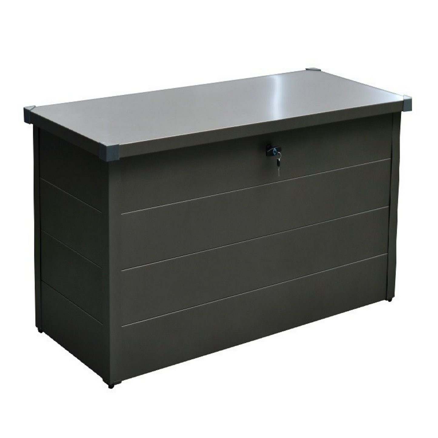 Falcon 400L Heavy Duty Garden Storage Box - Dark Grey