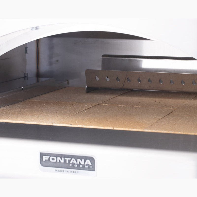 Mangiafuoco Build In Duel Fuel Pizza Oven - STAINLESS STEEL