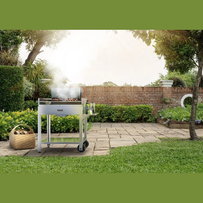 Fontana Tirreno Barbecue with Rotisserie – Premium Italian Wood & Charcoal Outdoor Grill