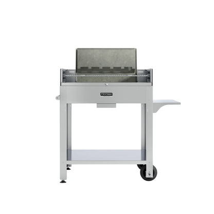 Fontana Tirreno Barbecue with Rotisserie – Premium Italian Wood & Charcoal Outdoor Grill