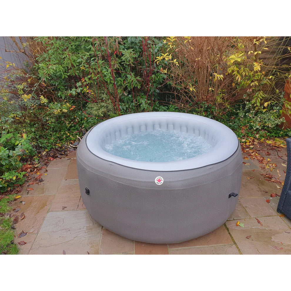 Grand Rapids Inflatable 110-Jet - 3 Speed - 4-Person Hot Tub with LED Light