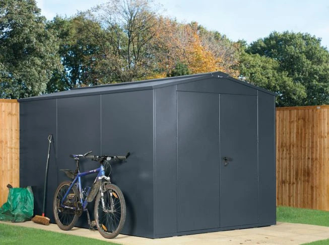 Asgard Metal Shed 7ft x 11ft (The Gladiator P1) - Police Preferred Specification