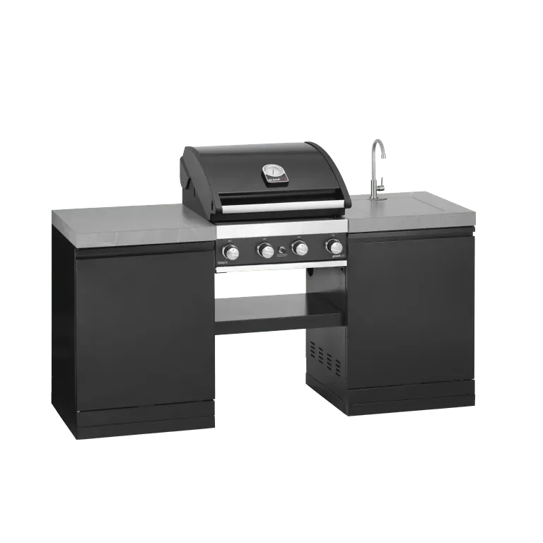 GrandPro 185 Outdoor Kitchen Premium Grill 4B with Sink