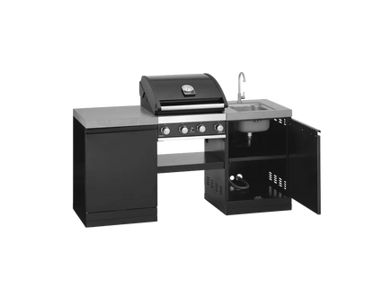 GrandPro 185 Outdoor Kitchen Premium Grill 4B with Sink