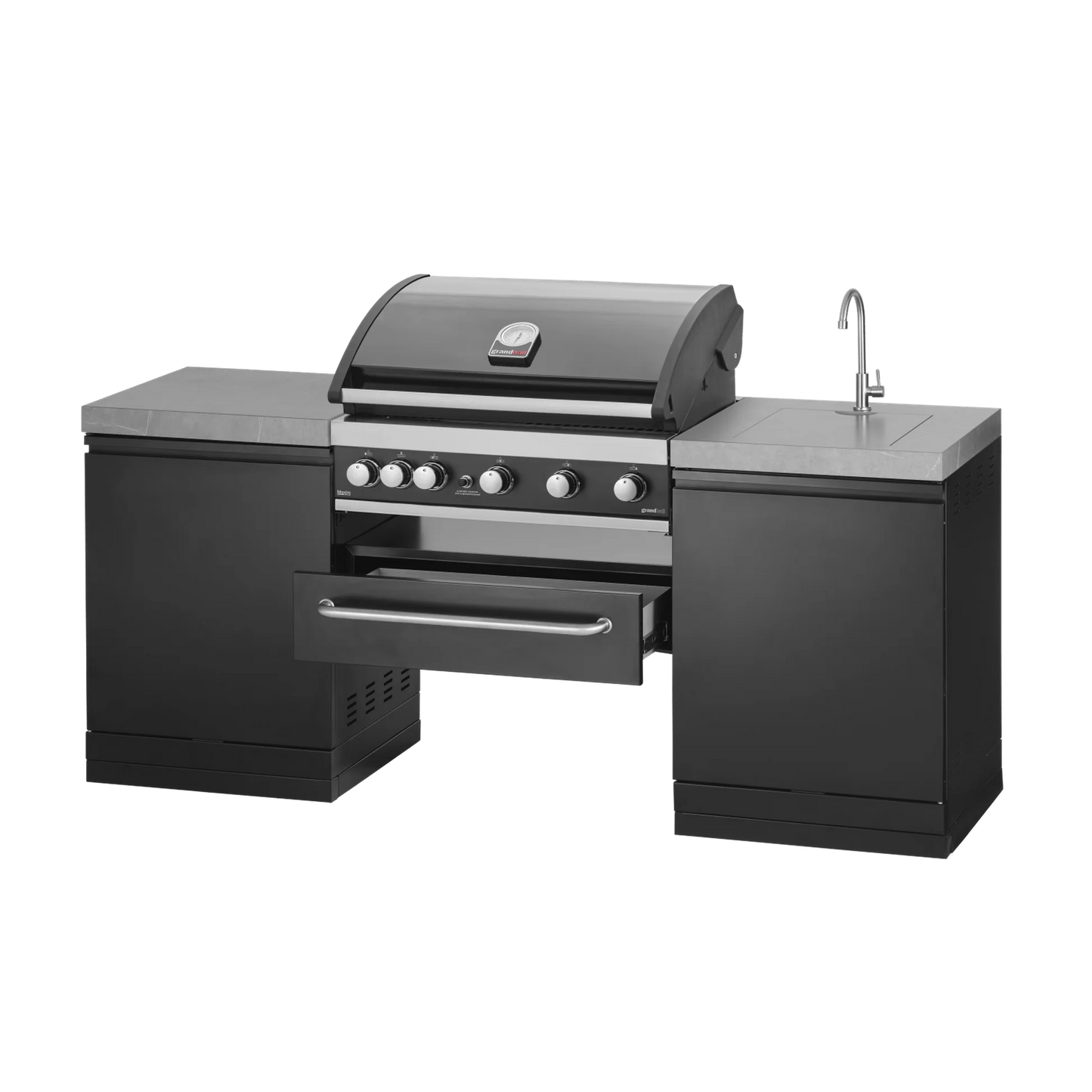 GrandPro 205 Outdoor Kitchen Elite Grill G5 with Sink
