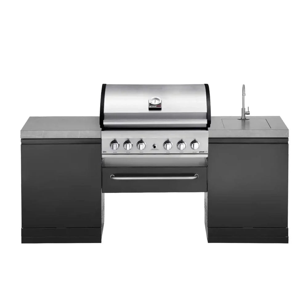 GrandPro 205 Outdoor Kitchen Elite Grill G5 with Sink