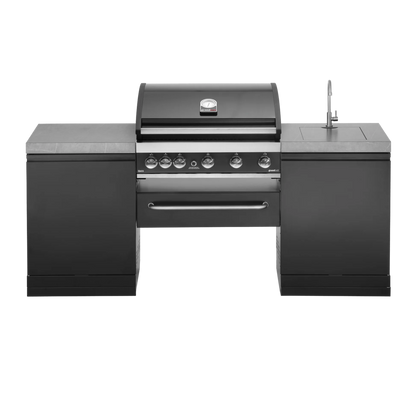 GrandPro 205 Outdoor Kitchen with Maxim G5 Gas BBQ & Built-in Sink