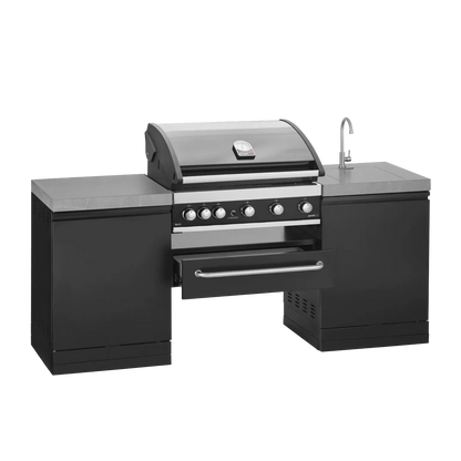 GrandPro 205 Outdoor Kitchen with Maxim G5 Gas BBQ & Built-in Sink
