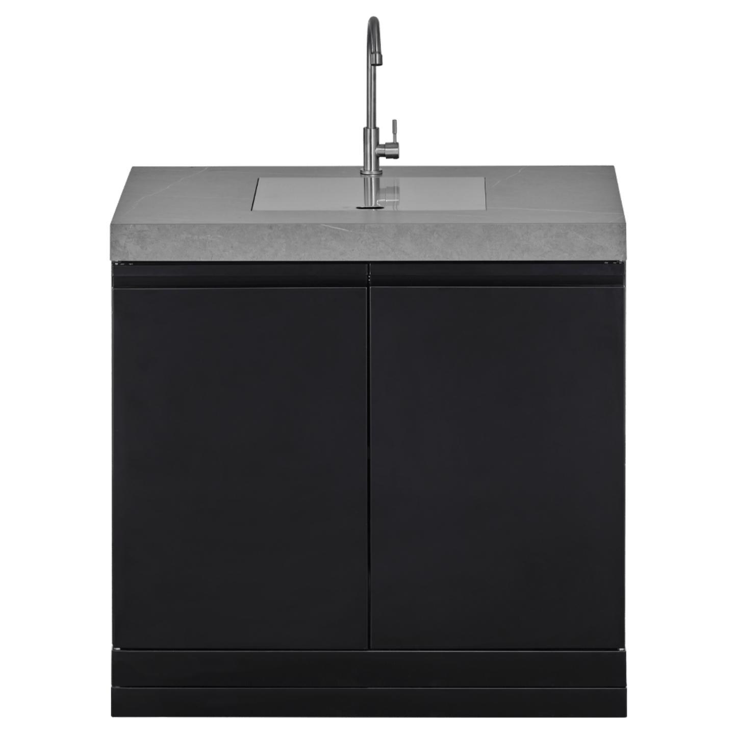 GrandPro 426 L-Shape Maxim G5 Outdoor Kitchen with Fridge & Sink