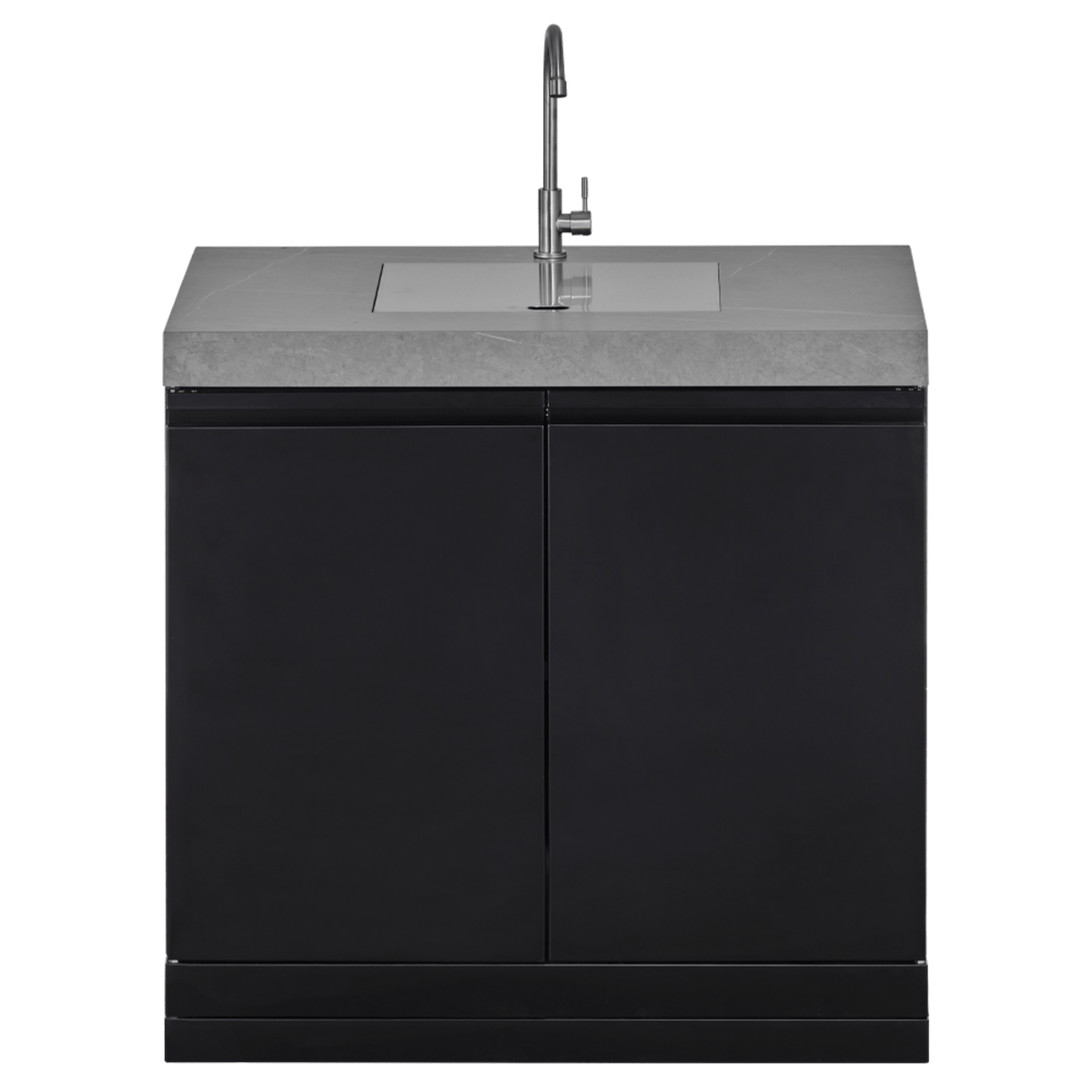 GrandPro 426 L-Shape Maxim G5 Outdoor Kitchen with Fridge & Sink