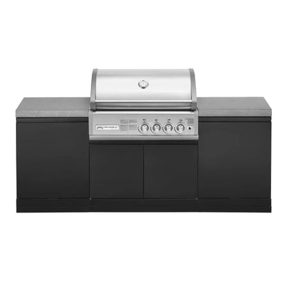 GrandPro 215 Series Crossray 4-Burner Outdoor Kitchen