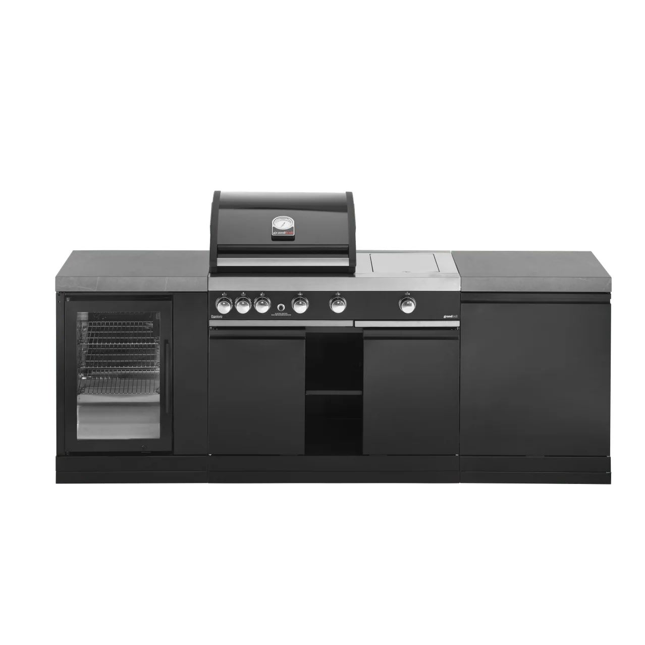 GrandPro 230 Premium G3 Plus Outdoor Kitchen with Built-In BBQ & Fridge